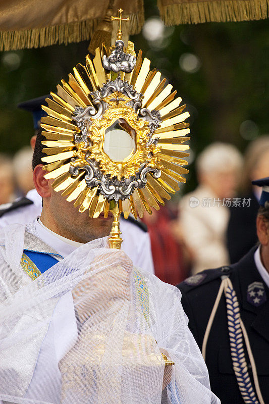 Corpus Christi和monstrance